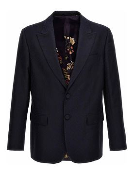 Etro Blazer jacquard monopetto