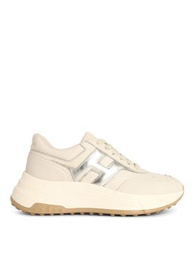 Sneakers Hi-Fi in pelle Avorio