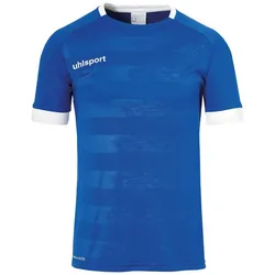 T-shirt à Manches Courtes Division Ii Azure Blue / White M