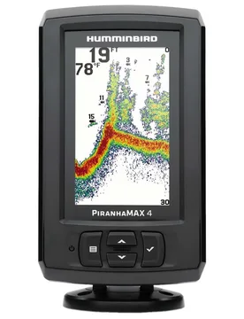 Piranha Max 4 Fishfinder Black Transducer unisex - Humminbird - FashionsVida