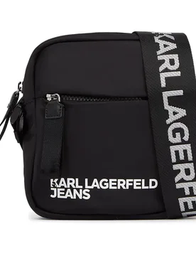 Karl Jeans Borsa A Tracolla A1m30337 Black One Size - Lagerfeld - FashionsVida