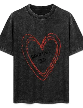 State of Love & Trust T-Shirt Holiday Party Tee Shirt - Aliexpress - FashionsVida
