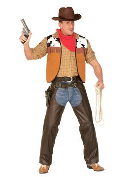 WIDMANN Cowboy Chaps braun - Widmann - FashionsVida