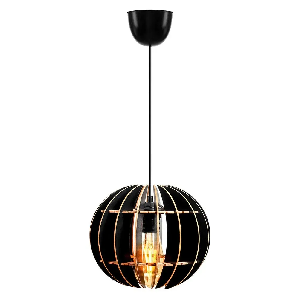 Lampe Suspendue Wh1119 Black One Size - Wellhome - FashionsVida