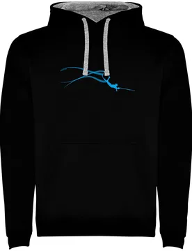 Felpa Con Cappuccio Stella Spearfish Two-colour - Kruskis - FashionsVida