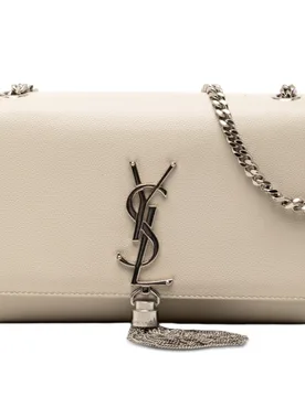 Small Grain de Poudre Monogram Kate Tassel Crossbody - Saint Laurent - FashionsVida