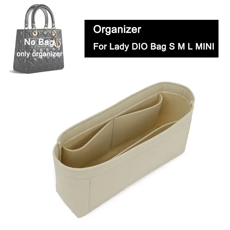 Organizer Purse Insert For Lady Dio Bag Small Medium Large , Organization Insert Pouch Inner Bag Shaper - Aliexpress - FashionsVida