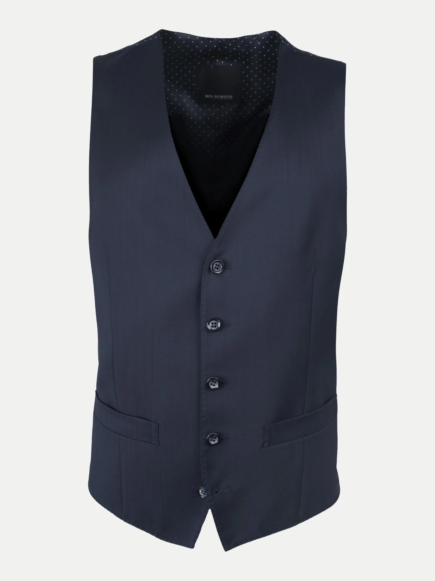 Regular-Fit Baukasten Weste Blau 60 - Roy Robson - FashionsVida