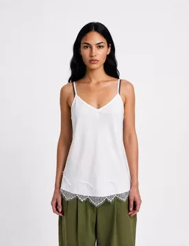 XL LACE TOP female