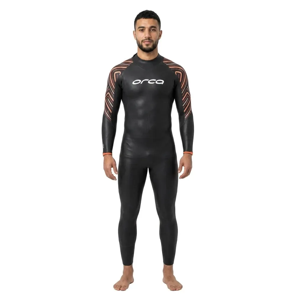 Zeal Thermal Long Sleeve Neoprene Wetsuit Black 6 Men - Orca - FashionsVida