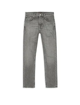 Jeans Slim Fit GRIM TIM hellgrau 33/L32 herren - Nudie Jeans - FashionsVida