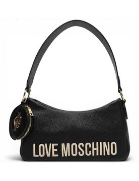 Borsa a spalla Grs Donna Nero in Eco-pelle