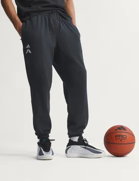 PANTALONI DELLA TUTA FOUNDATION ANTHONY EDWARDS S Black - Adidas - FashionsVida
