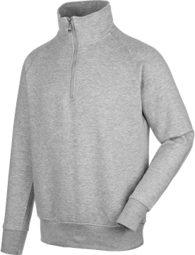WÜRTH MODYF Sweat de travail ¼ de zip Job+ Gris Gris clair S