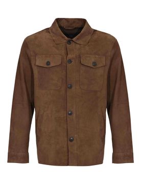 Giacca Mimas In Suede