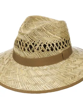 Big Brim Traveller Straw Hat by - nature - Unisex - Size: M (56-57 cm) - Lipodo - FashionsVida
