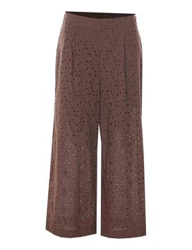 Twinset Pantaloni marroni