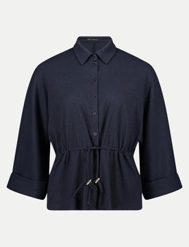 Hemdblusenshirt Blau 48