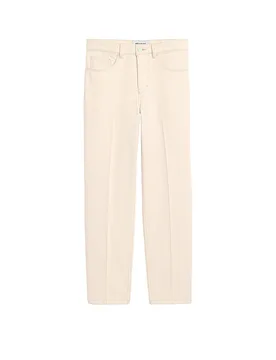 Jeans Straight Fit crema 30 - AMI PARIS - FashionsVida