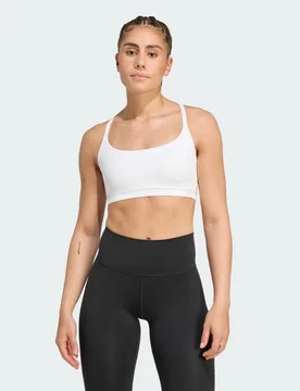 Reggiseno sportivo All Me Light Support XL White - Adidas - FashionsVida
