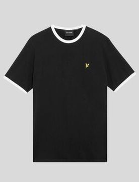 T-Shirts & Poloshirts Ts2201v Ringer T-Shirt-W189 Jet Black/white It S Male