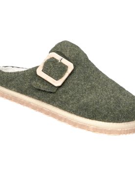 Filz-Pantolette „Federleicht“ 41 gruen