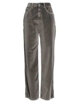 Pantalones Mujer Gris 40 Mujer