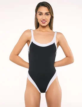 Bañador de mujer ami basico escotado copa - Onades - FashionsVida