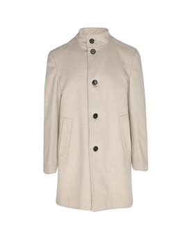 Joop Abrigo de lana MARON beige 56