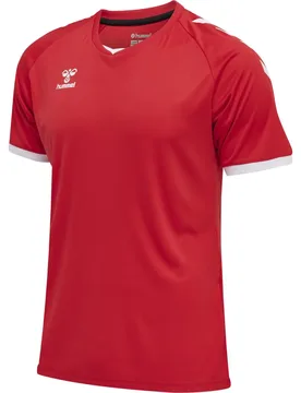 Hummel Core Volley T-Shirt, rot M - Hummel - FashionsVida