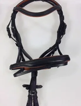 Manski Trense Ronja schwarz/braun unterlegt PONY - Reitsport Manski - FashionsVida
