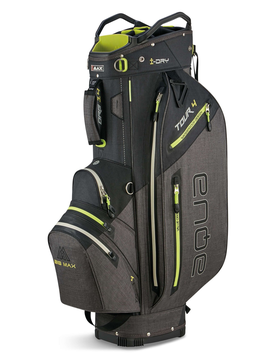 Cartbag Aqua Tour 4, schwarz/grau/grün