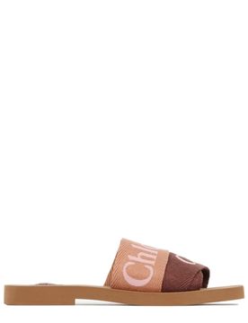 Chloé High-Contrast Ribbon Flats