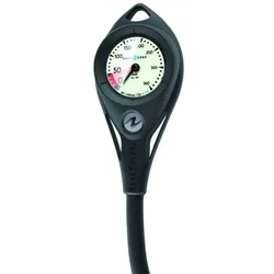 Manometro Metal Al 50 Air Long Hose 300 Bar