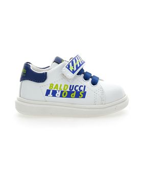 Sneakers casual primi passi 3301 Bianche e Blu 22