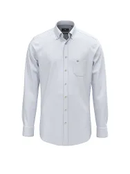 Camisa corte casual azul claro M