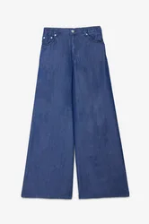 Pantalone donna effetto denim