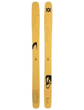 Freeride Skier Revolt 121 2026 für Herren Größe 184 cm Gelb