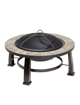 Traditional Style Deluxe Fire Pit - Dellonda - FashionsVida