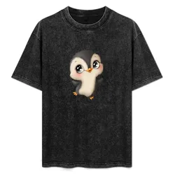 Cute baby penguin classic T-Shirt High Elasticity Sports Tee Shirt