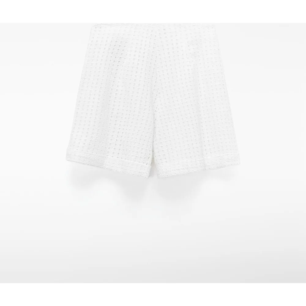 Bermudas de mujer en popelín de algodón - Adolfo Dominguez - FashionsVida