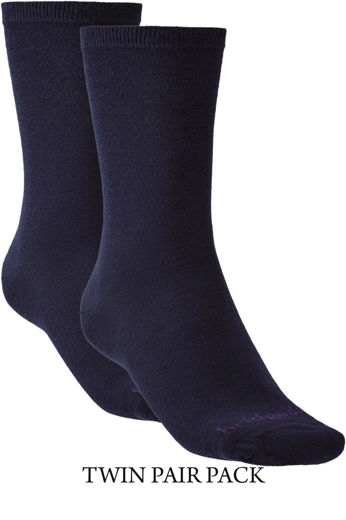 Ultra-Light Unisex Thermal Liner Socks TWIN PACK - - Size: L - Bridgedale - FashionsVida