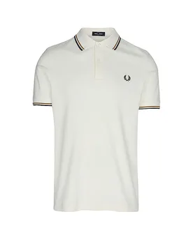 Fred Perry Poloshirt crème XL - Fred perry - FashionsVida