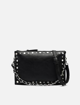 Rizu petit sac bandoulière avec détails métalliques ED