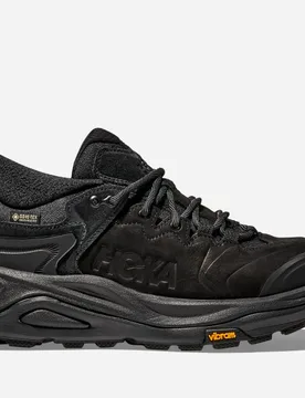 Men's Kaha 3 Low GORE-TEX Hiking Shoes in Black, Size 8.5 - HOKA - FashionsVida