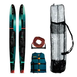 Ensemble De Skis Nautiques Allegre 59´´ Combo Package Atlantic Green EU 32-40 unisex
