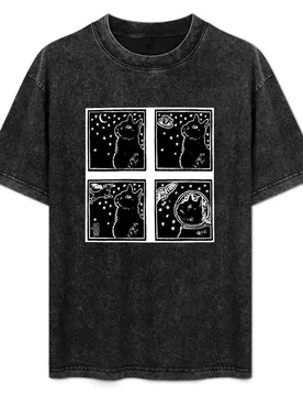 CATS, CATS, CATS, CATS [No type option] T-Shirt Big and Tall Crew Neck Tee - Aliexpress - FashionsVida