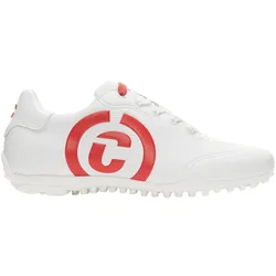 Golfschuhe Queenscup, weiss/rot 37