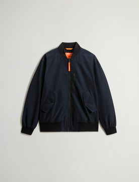 Giubbino bomber bambino blue