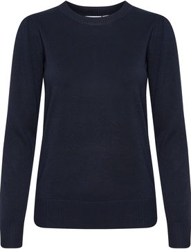 SAINT TROPEZ Jersey 'Mila' navy